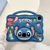 Funda Protectora para iPad mini 7 Mini123456 Caricatura 7.9" Funda para Tableta 8.3" Silicona Portátil Stitch