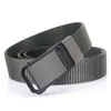 Cinturón de Lona para Hombre Más Vendido Transfronterizo, Nuevo Estilo Casual de Negocios Versátil con Hebilla Automática para Hombre, Envío Directo de Una Pieza
