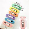 Elegante e elegante Headwear Grande Grab Clip Shark Clip Hairpin Mulheres de Volta da Cabeça Acrílico Cabelo Grab Clip Verão Novo Estilo
