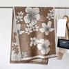 Bufanda para mujer, estampada, a la moda, combinable, elegante, para exteriores, para otoño e invierno, cálida, resistente al viento y al frío, para el cuello, nuevo estilo.