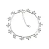 Pulseira de Bambu com Contas de Uva e Prata Estilo Simples Feminino Luxo Leve Versátil Nicho Alta Qualidade Nova Pulseira Artimony