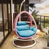 Cesta Pendente Externa Cadeira de Rattan, Cadeira de Balanço para Casa, Cadeira de Rattan, Cadeira de Balanço Dupla, Rede Interna para Pátio, Cadeira Berço para Varanda
