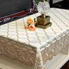 Toalha de Mesa de PVC Coração de Menina Anti-queimadura Anti-óleo Descartável Tapete de Mesa Retangular Plástico Sala de Estar Mesa de Centro Mesa Pano de Jantar