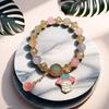 Pulsera de Ojo de Gato Mariposa Blanca/Azul/Morada/Verde/Rosa para Mujer Moda Elegante Más Fácil de Combinar Pulsera de Temperamento Transmisión en Vivo Nuevo Estilo Caliente