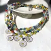 SOY Muy Bueno en Tierra Extranjera. Collar de Clavícula Flor Esmaltada Milenio del Mismo Estilo de Zhou Yutong
