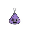 Llavero de PVC de caca de dibujos animados, llavero con forma de langosta, accesorio para mochila, pequeño regalo creativo y lindo, llavero novedoso