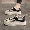 [Personalizado] Hy312 Nuevos Zapatos Blancos Transpirables para Primavera y Otoño 2025 Resistentes al Desgaste y que Aumentan la Altura Suela Fina Estilo Casual Coreano
