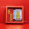 Adesivo para Celular Shuibei Gold Ouro Puro 999 Boa Sorte e Riqueza 2Mg Adesivo para Celular que Atrai Fortuna Folha de Ouro Adesivo Dourado Atacado
