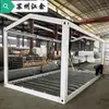 Estrutura de Casa Móvel Contêiner, Estrutura Simples de Casa Contêiner de Montagem Rápida, Materiais de Suporte para Estrutura de Aço Leve de Casa Integrada