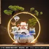Gato da Sorte Água Circulante para Ganhar Dinheiro Decoração Decoração Sala de Estar Gato da Sorte Empresa Bar Mesa Loja Desktop Presente de Inauguração