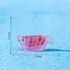 Paisaje en miniatura, creativo, que brilla en la oscuridad, colorido, figuras de peces planos - Accesorios decorativos DIY para acuarios de océano, adornos pequeños