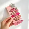 Pinza Metálica para el Cabello para Flequillo, Pasador de Flequillo de Verano, Pinza de Pato Linda para Niña, Accesorio para el Cabello para Niños