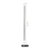 Chopsticks de metal direto da fábrica ocos anti-escaldante antiderrapante totalmente redondos corpo leve podem ser impressos com logotipo Chopsticks de aço inoxidável 304
