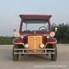 Carro Elétrico para Passeio Turístico, Carrinho de Golfe, Carro de Patrulha Turística para Campus e Áreas Cênicas, Carro Vintage para Tours em Casas, Veículo de Recepção e Transferência