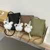 2026 Bolso Cruzado Nuevo, Bolso Cubo Vintage Simple Tejido con Cierre de Cordón, Bolso de Hombro Versátil de Diseño de Nicho