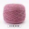 Grupo grande de ardilla terciopelo pelo largo mohair grosor medio hecho a mano diy tejido ganchillo gorro bufanda hilo de ardilla lana punto