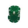 Fichas de Plástico ABS sin Rostro Texas Hold'Em Fichas de Ajedrez y Sala de Cartas Fichas de Mahjong Fichas de Juego de Baccarat
