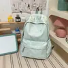 Mochila estilo coreano para chica dulce con bordado de estrellas, un diseño fresco y alegre, perfecta para el uso diario de chicas de secundaria y preparatoria, ya sea para la escuela o para ir de compras.