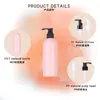 Em Estoque Rosa 260ml Frasco de Óleo Demaquilante Plástico PET Frasco com Bomba para Loção Frasco para Óleo Essencial Materiais de Embalagem Cosmética Atacado