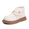 Botas para niña, Botas de princesa a la moda, Botines para niños, Otoño 2025 Nuevo Botas para niña con lazo de suela blanda