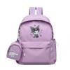 Mochila escolar fofa para redução de peso para meninas, alunos do ensino fundamental e médio, 4ª à 9ª série, grande capacidade, estampada, desenho animado, macia, para campus