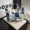 2026 Nuevo Sitio Independiente Transfronterizo Temu Bolso de Mano Impermeable PVC+Lona Portátil de Viaje Bolso de Hombro Bolso Tote