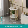 Soporte de Flores de Madera Maciza con Patrón de Pizarra de Lujo Ligero Italiano de Pie para Sala de Estar Balcón Estante de Almacenamiento Soporte para Maceta de Suculentas Soporte para Plantas