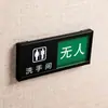 Señal de Ocupado No Atendido para Baño, Señal de Cambio de Estado de Baño, Señal de Puerta, Uso con Acompañante