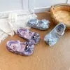 Zapatos de Princesa para Niñas Estilo Nuevo Primavera y Otoño Zapatos Pequeños de Cuero para Bebés con Lazo para Niños Pequeños Zapatos de Cristal de Niñas de Dibujos Animados