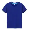 Camisetas Infantis Atacado em Cores Doces, 180g 200g Manga Curta Uniformes de Classe, Jardim de Infância Lisas para Pintura à Mão Publicidade Camisetas Culturais