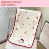Linda Toalla de Baño Hello Kitty, Gorro para Secar el Cabello, Set de Regalo de Tres Piezas, Regalo de Cumpleaños para Niñas, Práctico Regalo de Año Nuevo