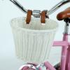 Cesta tejida tipo ratán cesta tejida a mano cesta para bicicleta cesta de almacenamiento cesta para bicicleta se puede personalizar