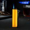 MF51901 Encendedor Recto de Llama Azul Inflable a Prueba de Viento Encendedor Recto de Llama Azul para Puros Cigarrillos Venta al por Mayor Transfronteriza