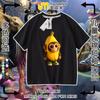 Tong Tong Tong Homem Palito Roupas Meninos e Meninas Camiseta Manga Curta tungtungsahur Transfronteiriço Montanhas e Mares Sutra Tops