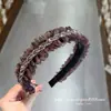 Colección Primavera 2026 Estilo Coreano Dongdaemun de Diademas con Dientes para Mujer, Colección de Diademas Accesorios para el Cabello Corona Alta