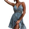 Comércio Exterior Europeu e Americano Vestido Longo de Balanço sem Costas Desejo Amazon XX0122