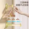 Dispositivo para secar ropa de viaje: perchero plegable antirrobo para ventana, tendedero retráctil para barandilla, tendedero para ropa en el lado de la ventana
