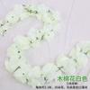 Tira de crisantemo simulado flor falsa ratán cementerio lápida sacrificial flor colgante decoración flor de seda flor de plástico ceremonia conmemorativa Qingming