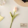 Arranjo de Flores Artificiais Tulipa Pequena Hidratante de Ramo Único de Alta Qualidade Arranjo de Flores de Mesa Arranjo de Flores Arranjo de Flores Piquenique Foto Flor Artificial