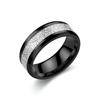 Personalizado na moda titânio aço neblina padrão anel feminino Net vermelho mesmo estilo anel masculino Europeu e Americano transfronteiriço jóias quentes