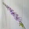 Arranjo de Cena com Flores Artificiais com Delfínios Altos, Flores Artificiais, Flores Falsas, Exibição de Flores Artificiais, Delfínios Grandes, Jacinto, Transfronteiriço