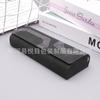 Caja de gafas portátil con marco, moderna, sencilla, hecha a mano, con nombre imprimible
