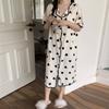 Pijama de Algodón Nube Estilo Nuevo con Almohadillas para el Busto, No Necesita Usar Sostén, Camisón de Maternidad para Mujeres Embarazadas, Envío Gratis