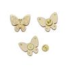 Hebilla magnética de mariposa con cierre de bloqueo, accesorios de herrajes para equipaje, cierre de interruptor para bolso, hebilla decorativa de mariposa con cierre de bloqueo, accesorios de hebilla, hebilla magnética