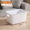 Caja de almacenamiento para el desorden de gran capacidad, almacenamiento de escritorio, caja de plástico, organizador de cosméticos para baño, caja de almacenamiento, cesto de almacenamiento