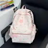 Mochila Hermosa de Estilo Academia, Bolso Escolar de Nicho de Moda para Estudiantes de Secundaria y Preparatoria, Gran Capacidad, Alto Valor Estético, Mochila Ligera de Doble Hombro