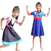 Halloween Niño Mujer Falda Spiderman Superman Batman Capitán América Mujer Maravilla Wenger Superhéroe