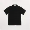 Camisa Jk Original Manga Curta Manga Longa Gola Lapela Básica Versátil Preta Uniforme Camisa Top