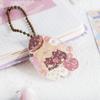 D16 linda comida pegatina de cuenta de mano colorida láser coreana tarjeta goo foto material diy papel impermeable pvc pegatina pequeña