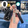 Adecuado para llaveros de Chevrolet: Cruze, Malibu, Spark, Equinox, Malibu XL, tarjetero para llaves de mujer con hebilla
